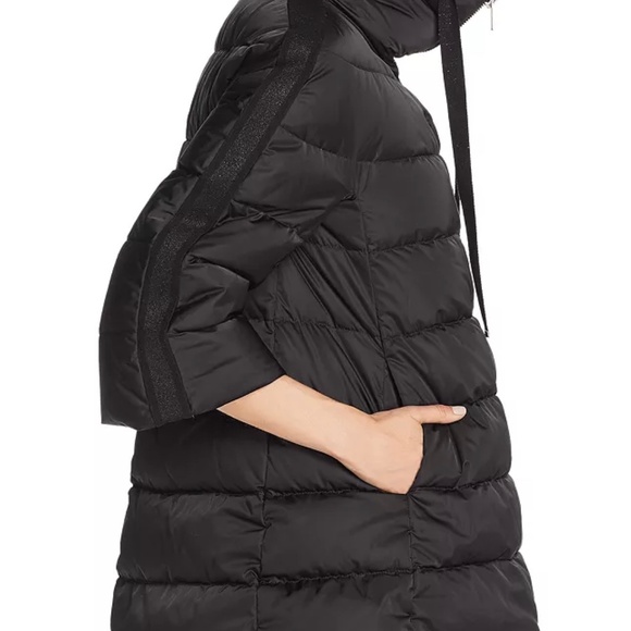 Herno Satin A-Line Down Coat Size 36 - Picture 4 of 12